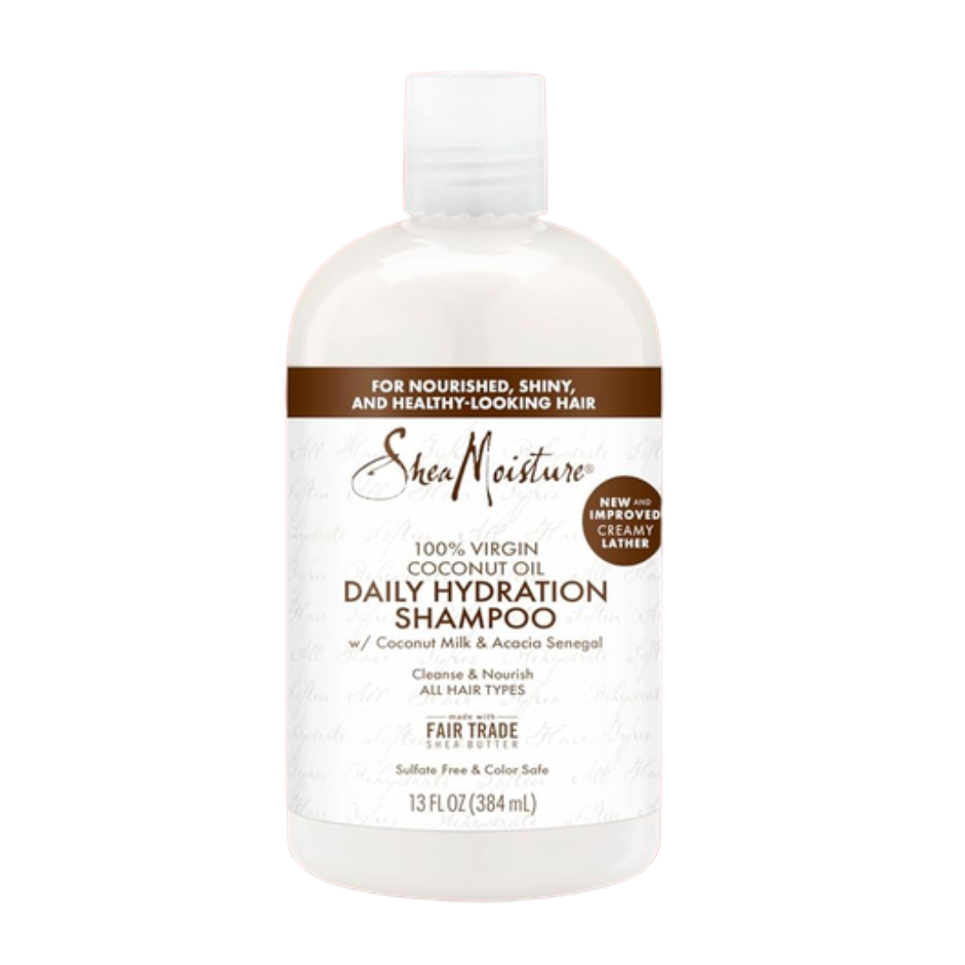 Shea Moisture 100% Virgin Coconut Oil Daily Hydration Shampoo 384ml
