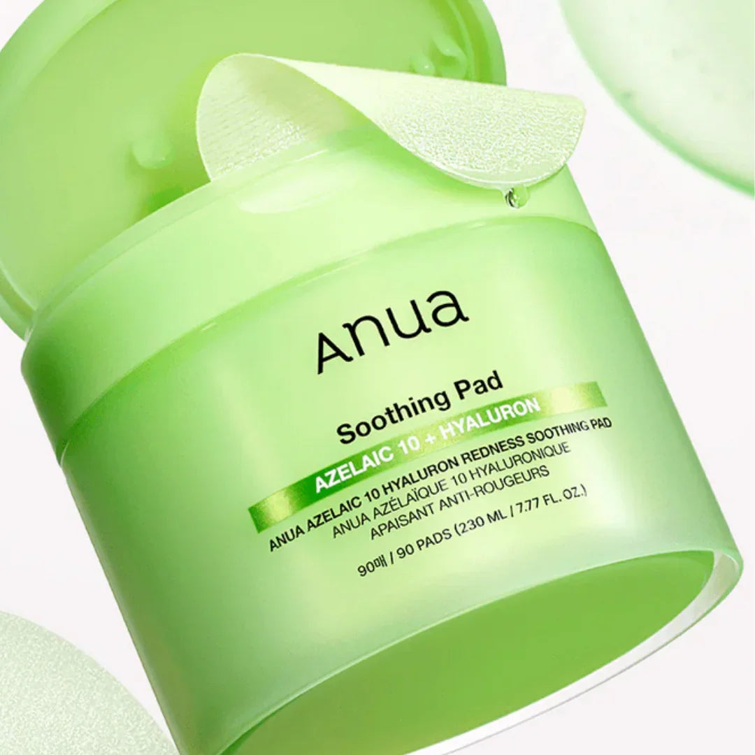 ANUA Azelaic Acid 10 Hyaluronic Redness Soothing Pad 90 Pads