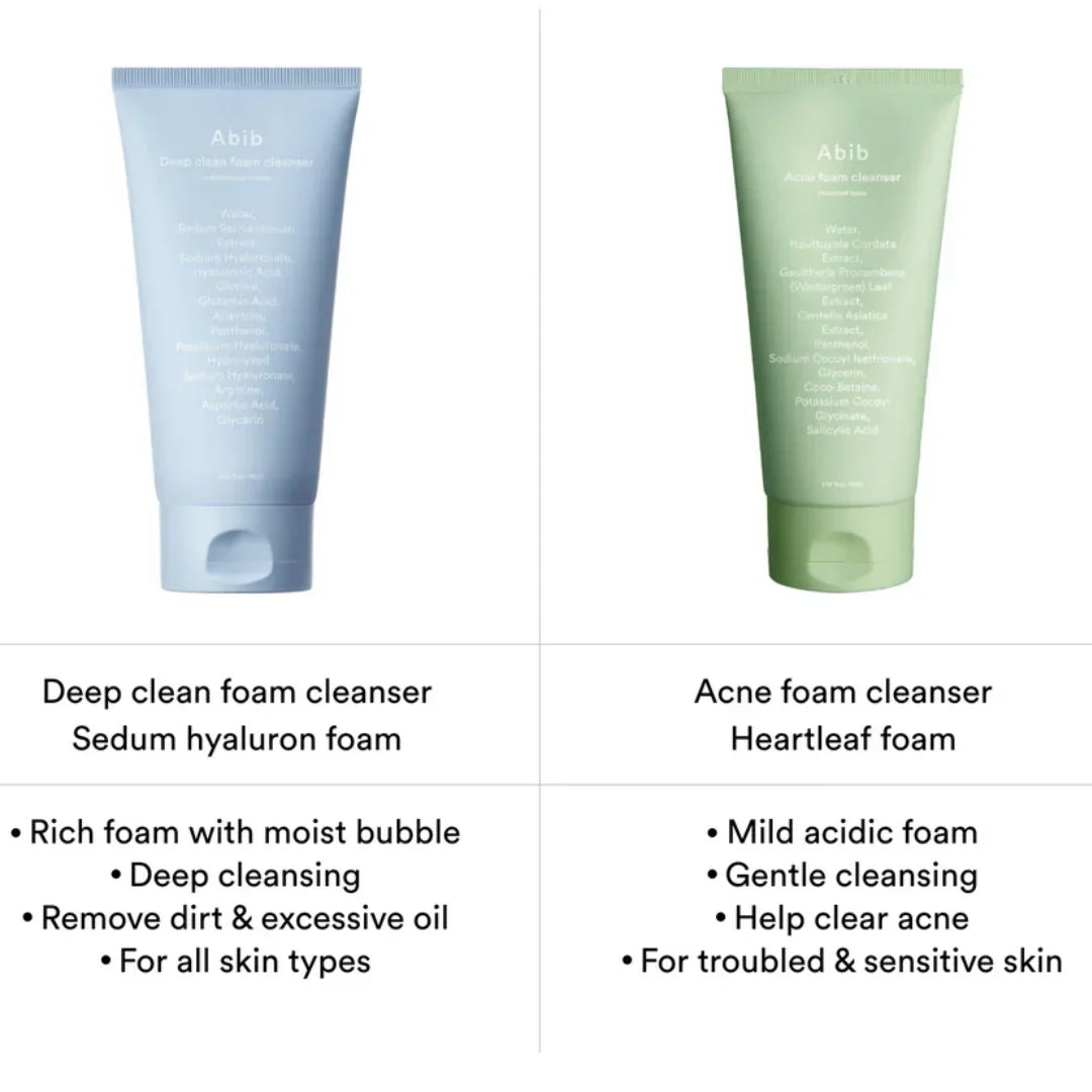 Abib Deep Clean Foam Cleanser Sedum Hyaluron Foam 150ml