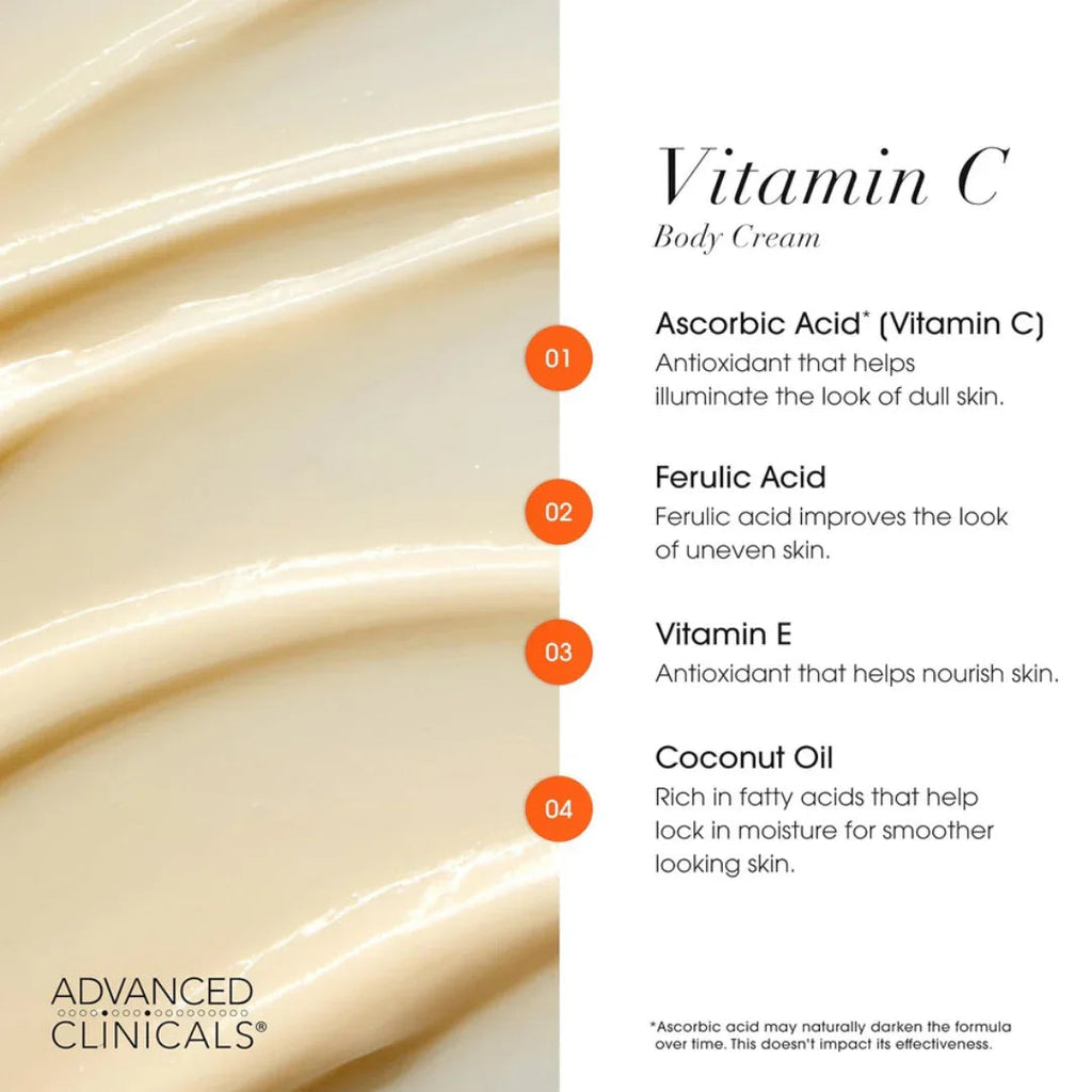Advanced Clinicals Vitamin C Body Lotion 454g