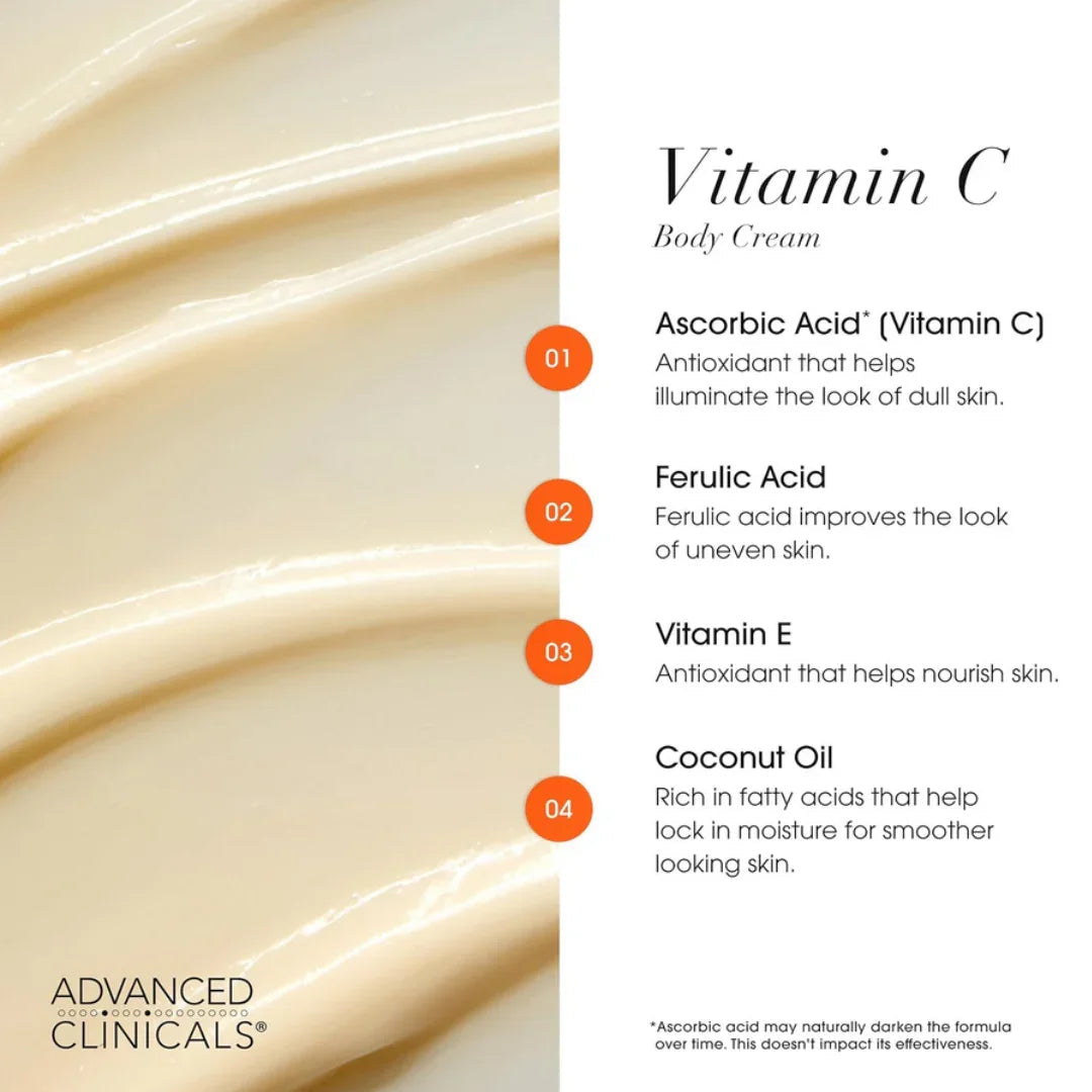 Advanced Clinicals Vitamin C Body Lotion 454g