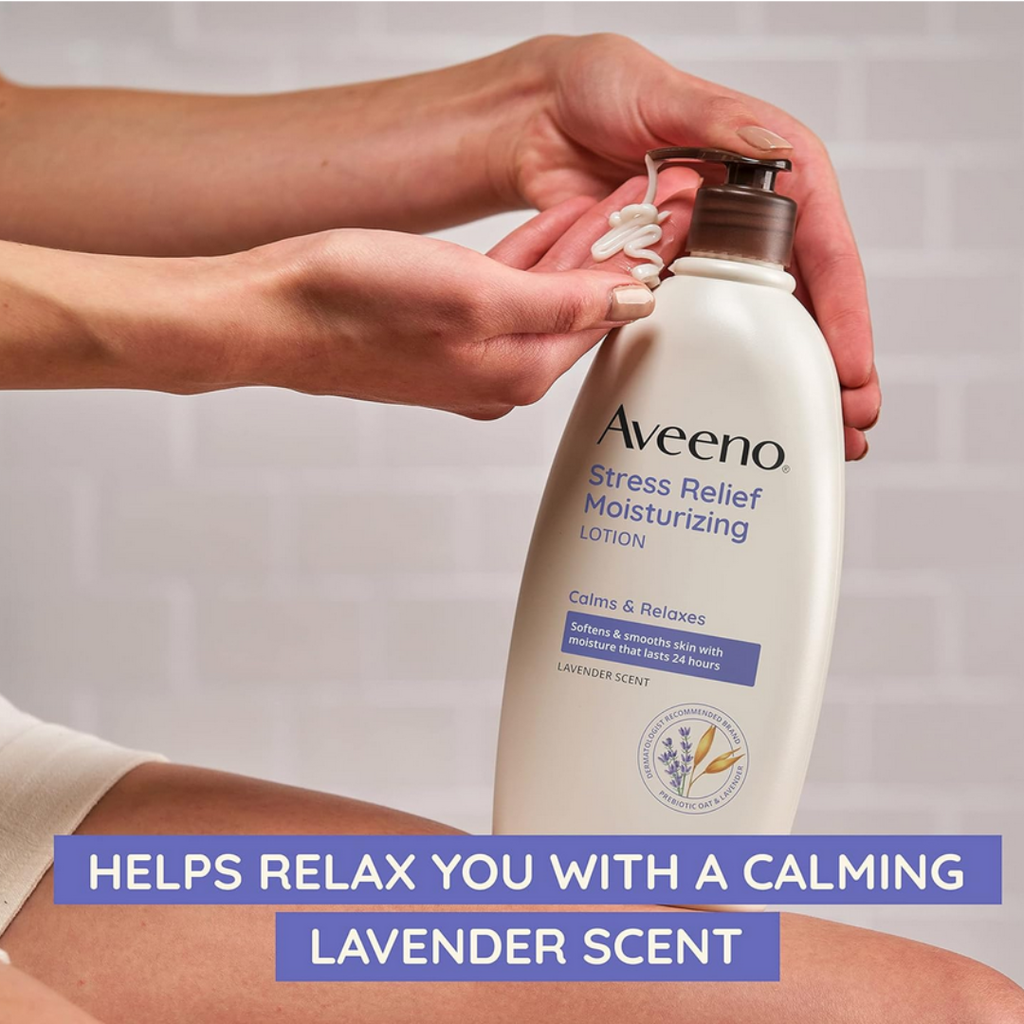 Aveeno Daily Stress Relief Body Lotion 354ml