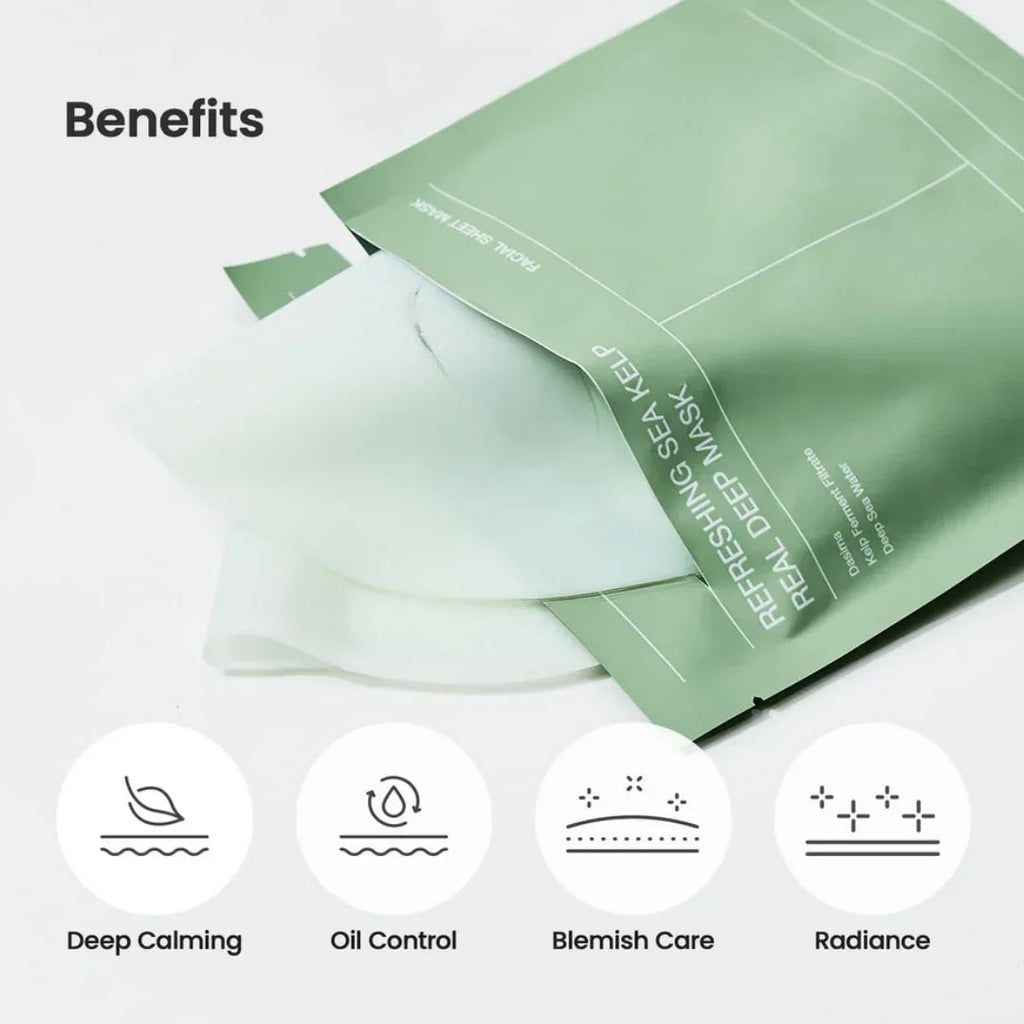 BIODANCE Refreshing Sea kelp Real Deep Mask 4*34g