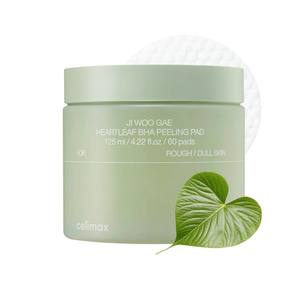 Celimax JIWOOGAE Heartleaf BHA Peeling Pad 60 Pads