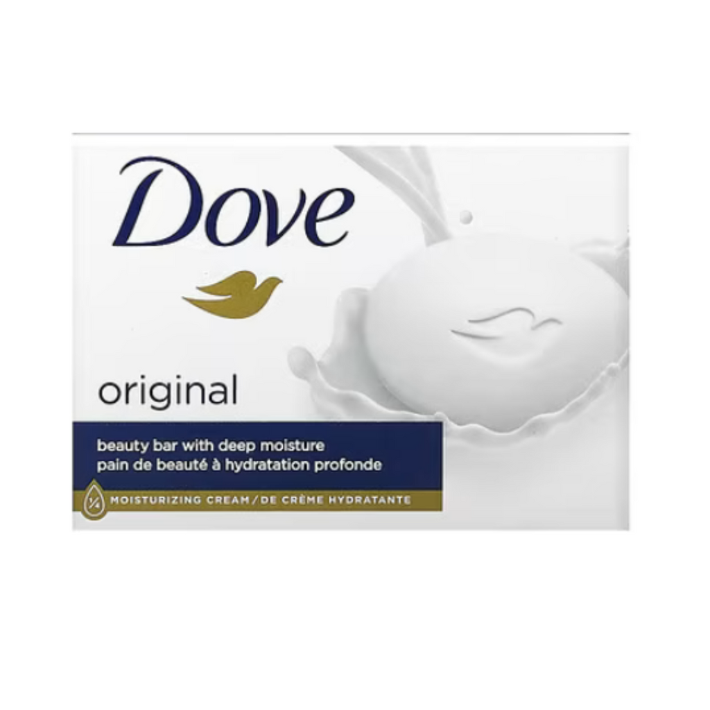 DOVE Moisturising Soap Bar Original With ¼ moisturising cream  125g
