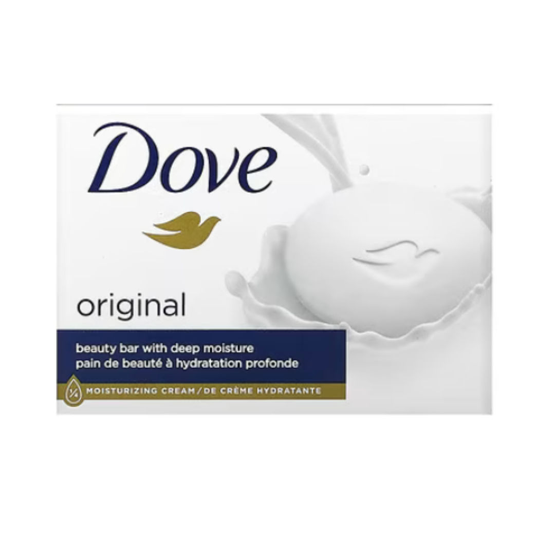DOVE Moisturising Soap Bar Original With ¼ moisturising cream  125g