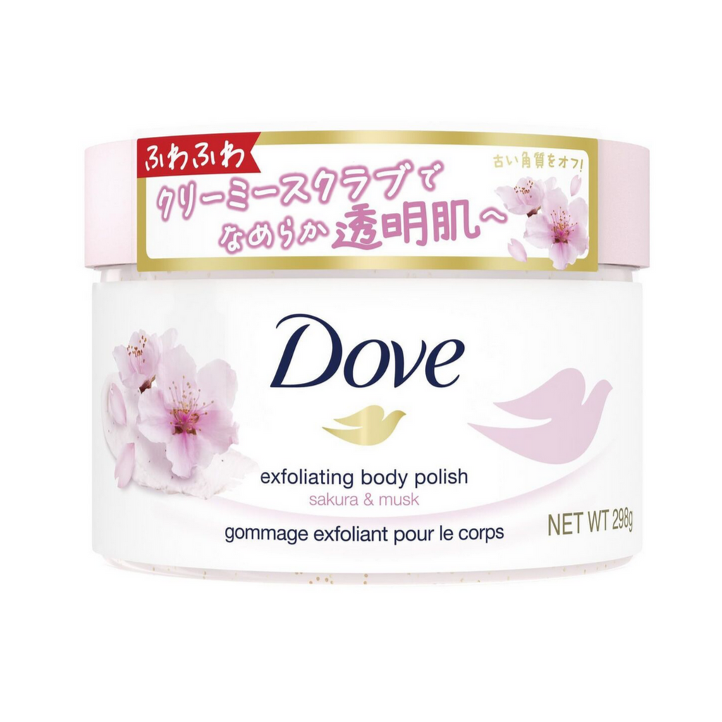 Dove Japan  Exfoliating Body Polish Sakura & Musk 298g