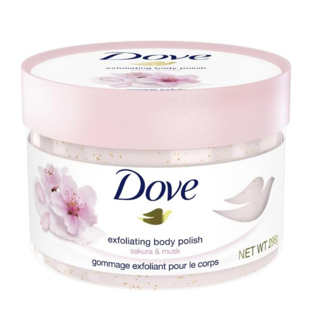 Dove Japan  Exfoliating Body Polish Sakura & Musk 298g
