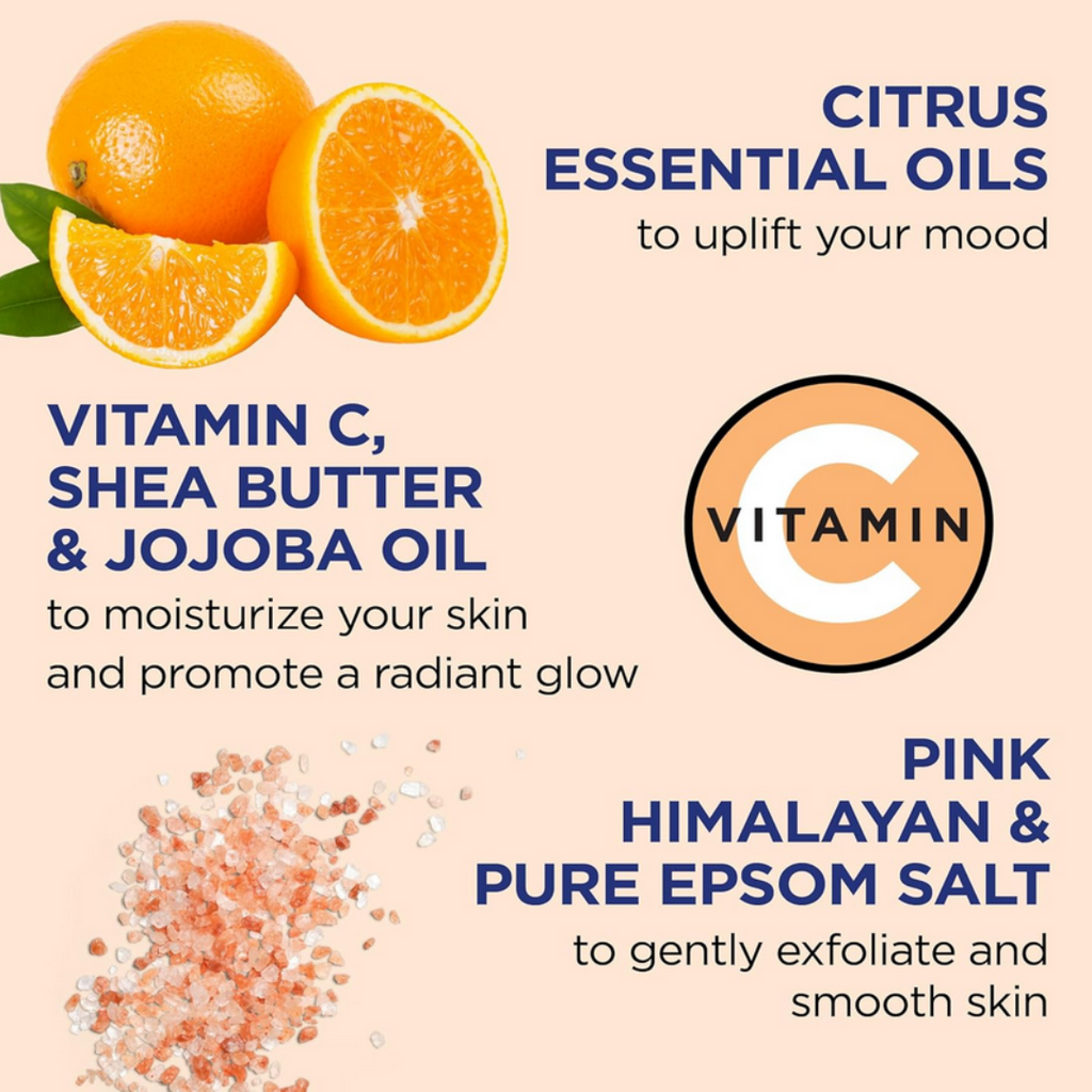 Dr Teal's Pink Himalayan Salt Body Scrub 454g