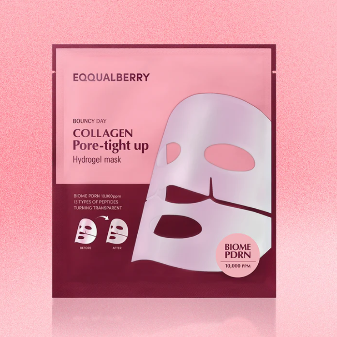 EQQUALBERRY Collagen Pore-tight up Hydrogel Mask Set 1*30g