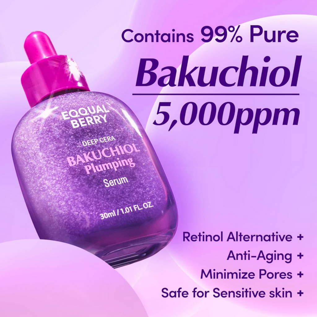 EQQUALBERRY Bakuchiol Plumping Serum 30ml