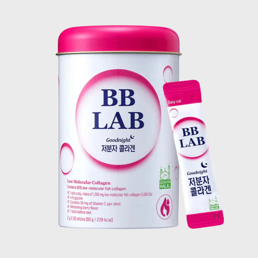 Good Night Collagen (Low-Molecular Weight Collagen) Halal 2g*30 sticks ( Packaging may Vary)