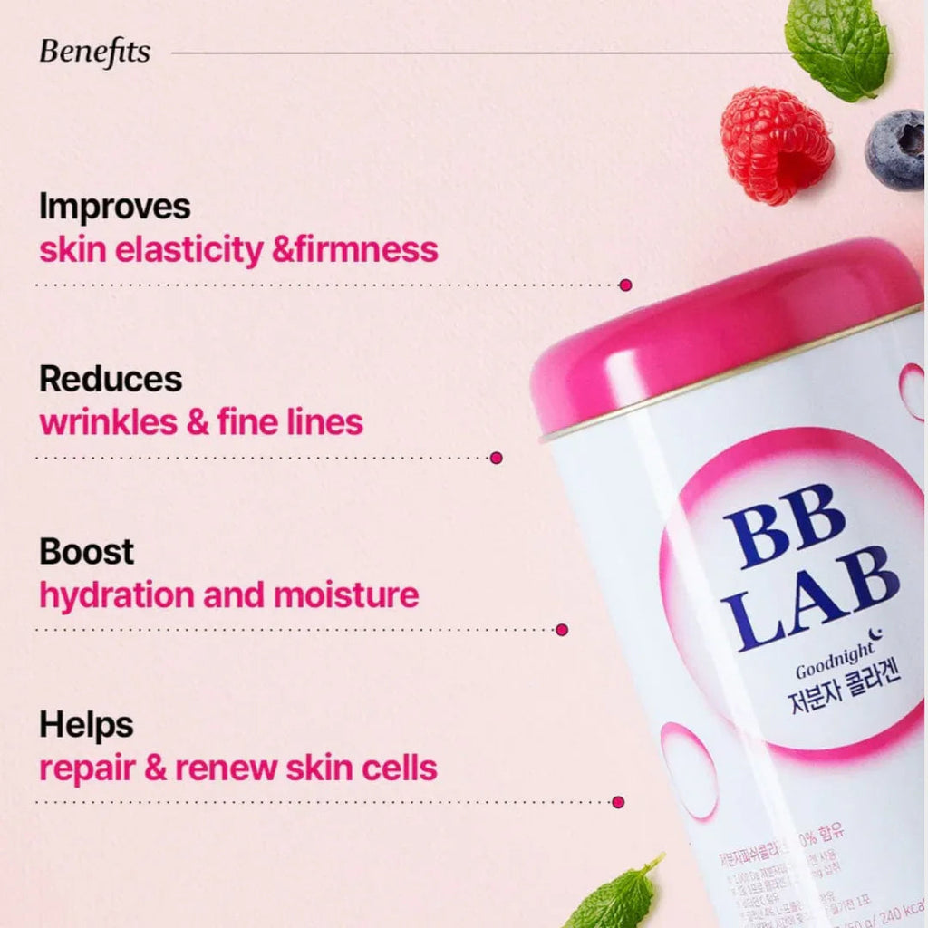 Good Night Collagen (Low-Molecular Weight Collagen) Halal 2g*30 sticks ( Packaging may Vary)