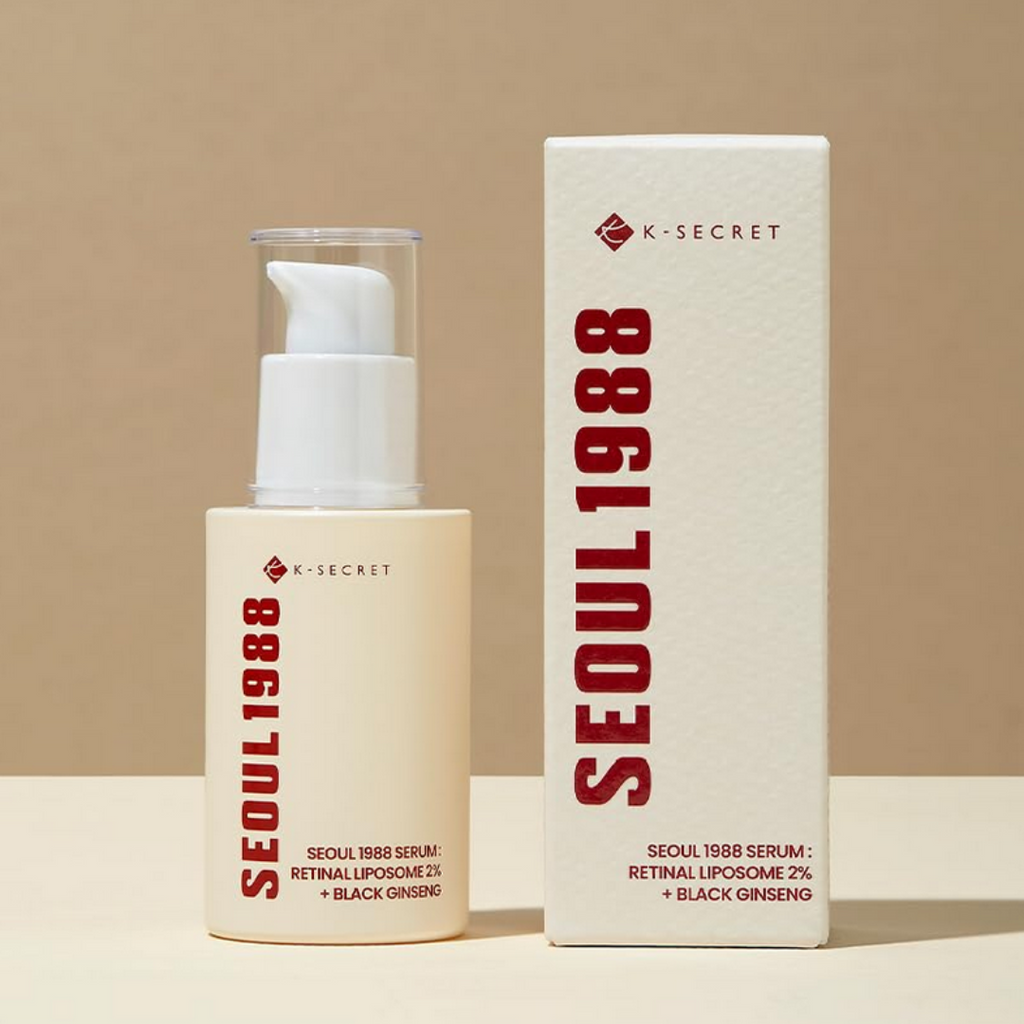 KSECRET SEOUL 1988 Serum : Retinal Liposome 2% + Black Ginseng  30ml