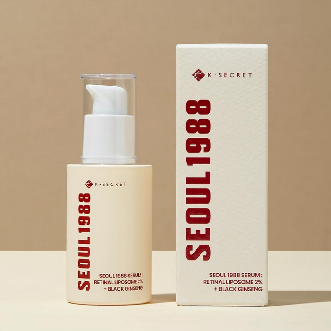 KSECRET SEOUL 1988 Serum : Retinal Liposome 2% + Black Ginseng  30ml