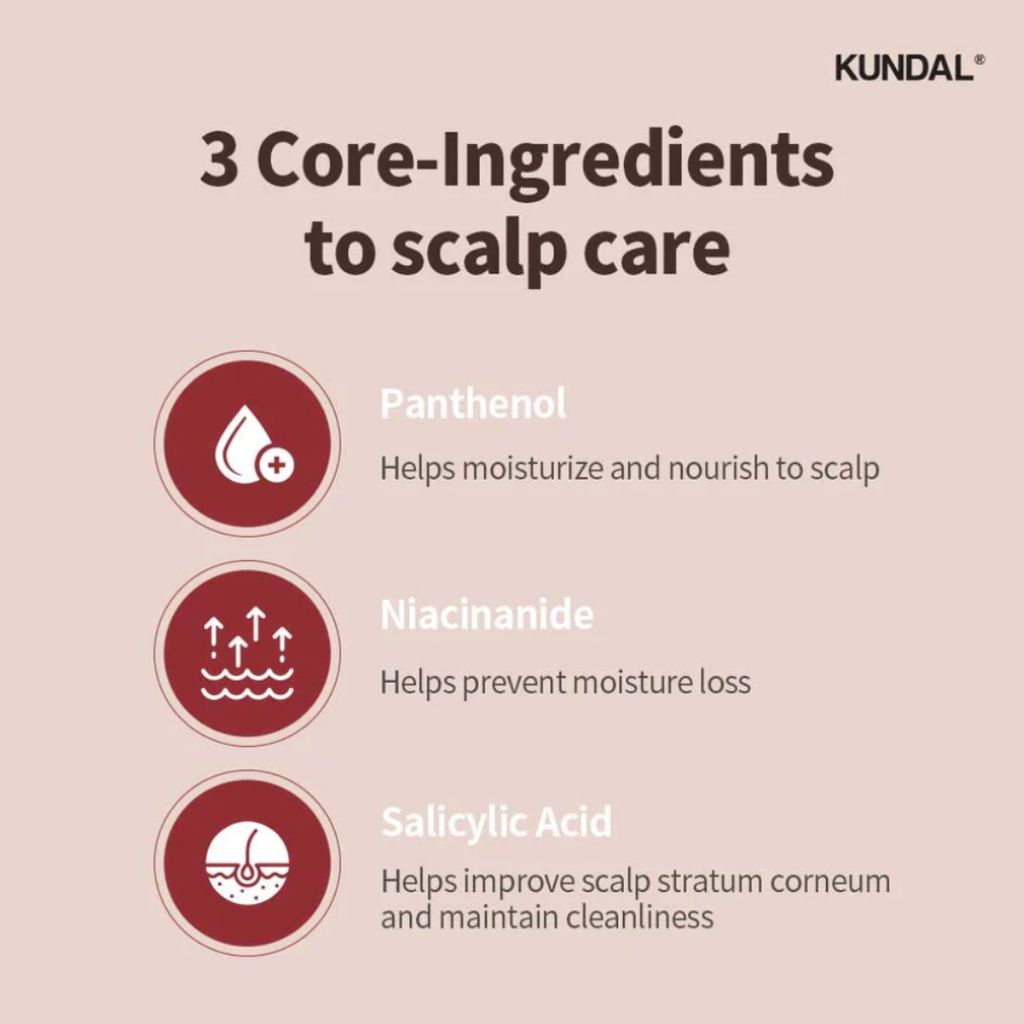 KUNDAL Caffeine Shampoo  Anti Hair Loss 500ml - White Musk