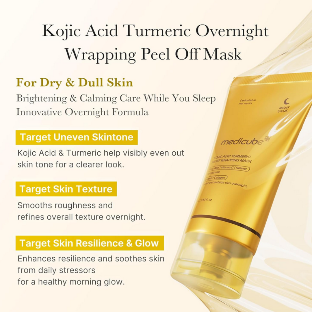 Medicube Kojic Acid Turmeric Night Wrapping Mask  75ml