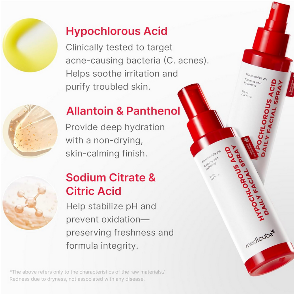 Medicube Hypochlorous Acid Daily Facial Spray 125ml
