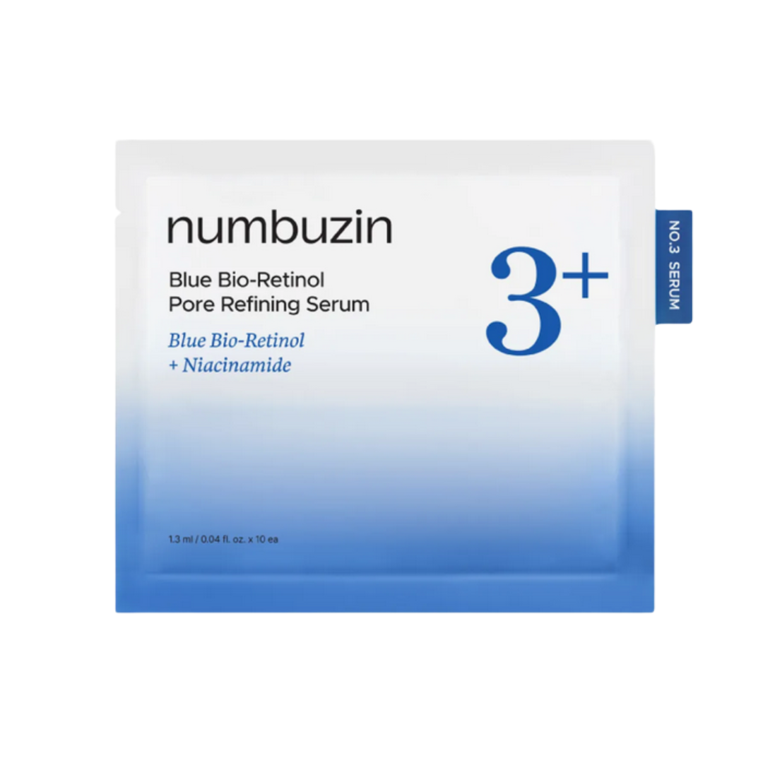 Numbuzin No. 3 Blue Bio-Retinol Pore Refining Serum 10ml (1ml*10ea)