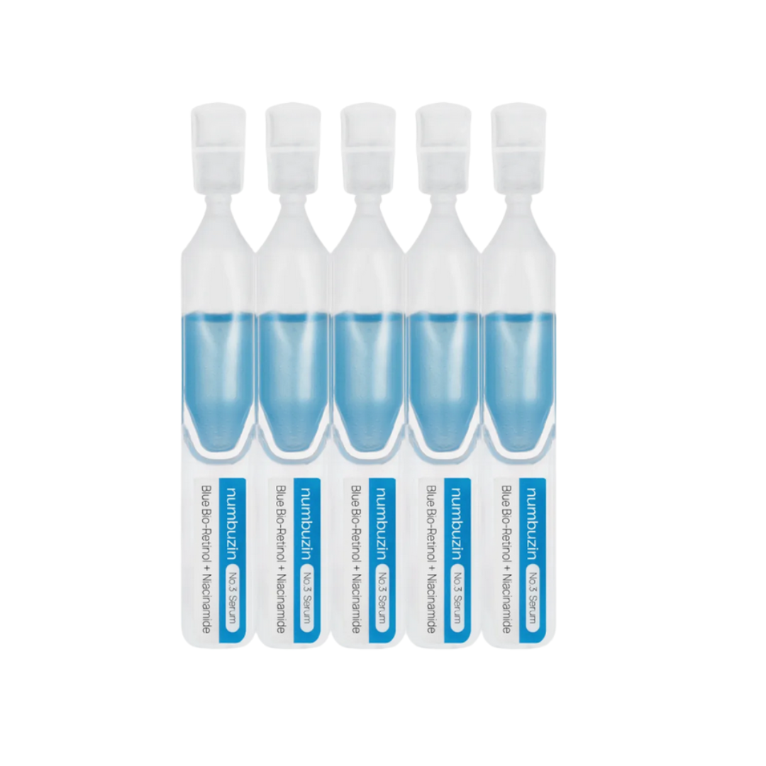 Numbuzin No. 3 Blue Bio-Retinol Pore Refining Serum 10ml (1ml*10ea)