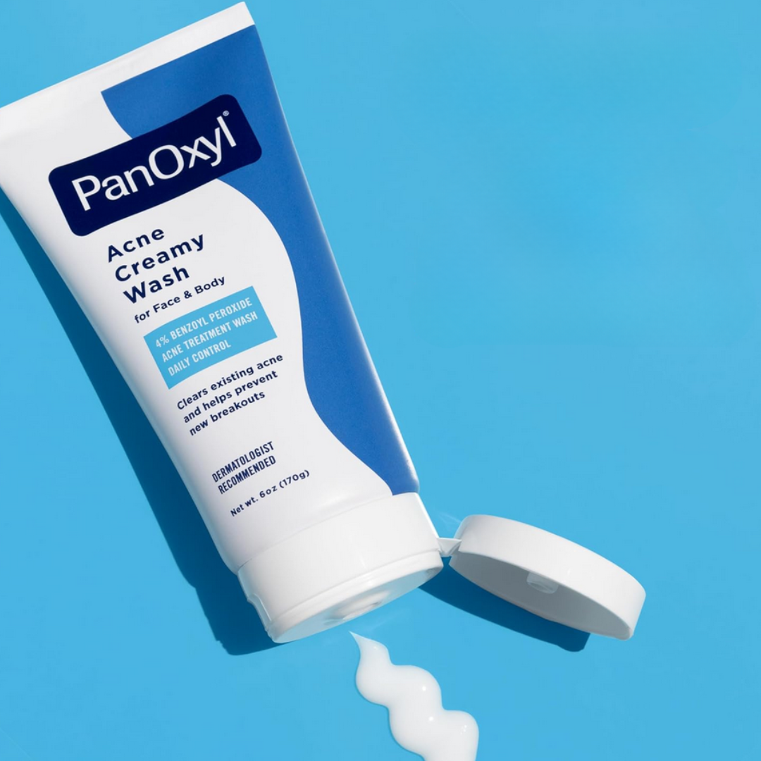 PanOxyl Antimicrobial Hydrating Acne Creamy Wash, 4% Benzoyl Peroxide