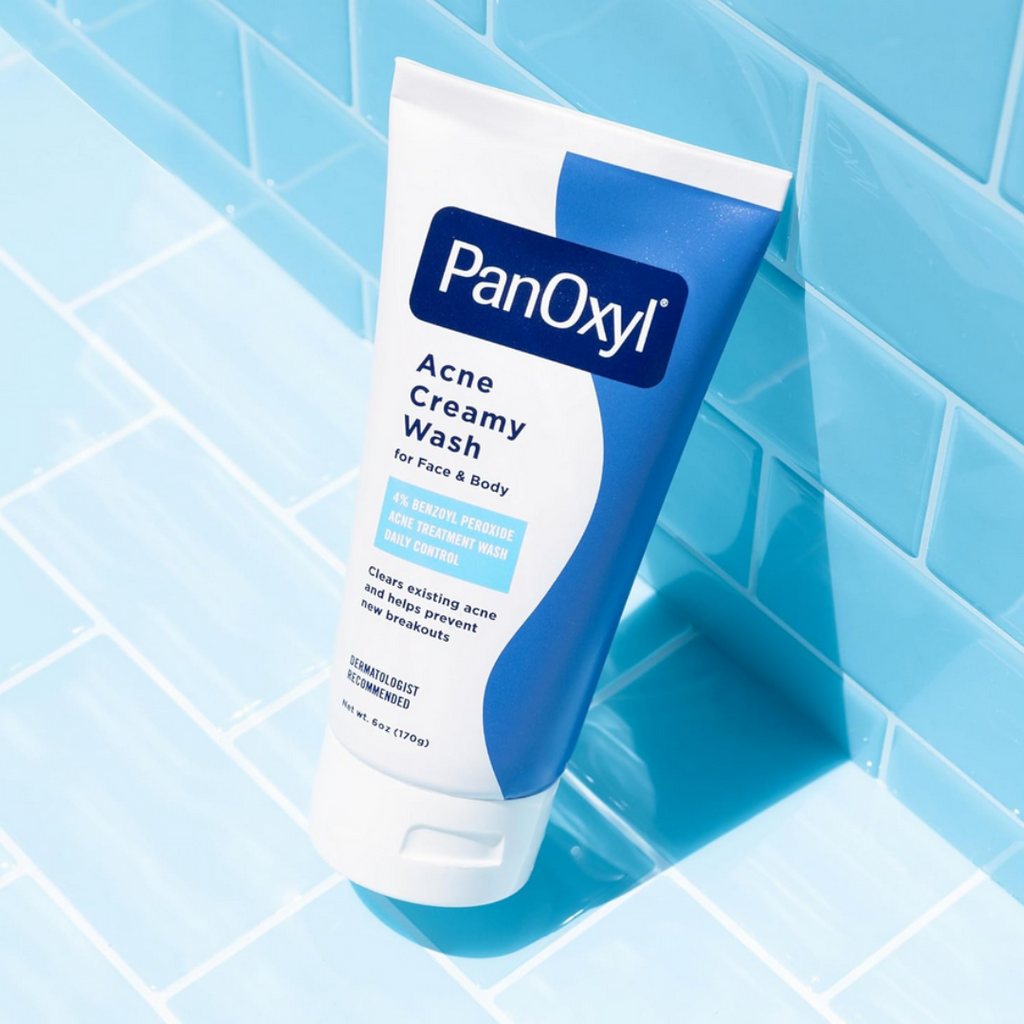 PanOxyl Antimicrobial Hydrating Acne Creamy Wash, 4% Benzoyl Peroxide
