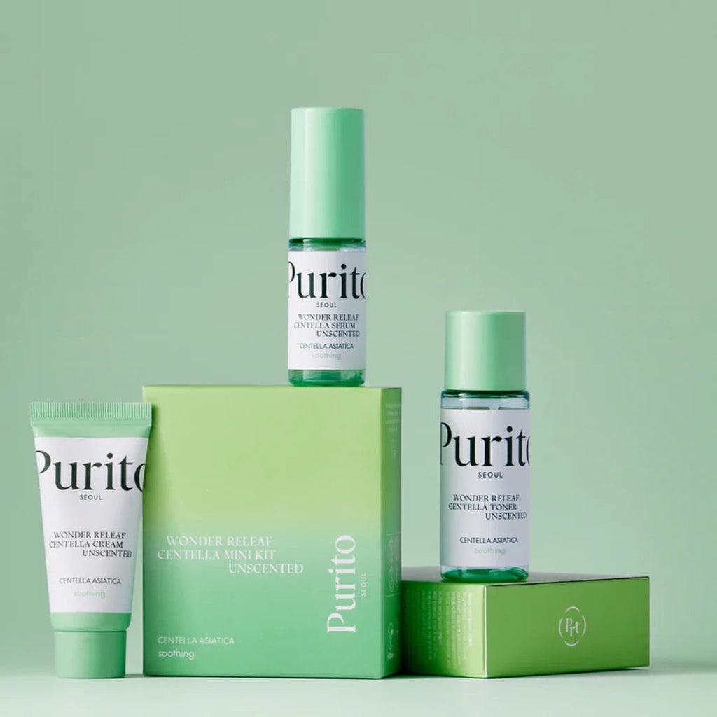 Purito SEOUL  Wonder Releaf Centella Mini Kit Unscented