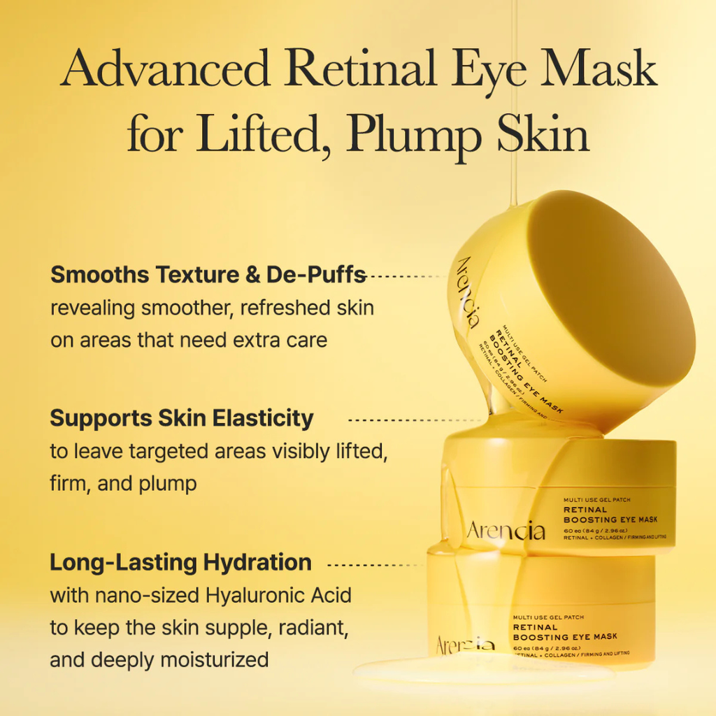 Retinal Boosting Eye Mask Patch Retinal & Peptides 60 Paches