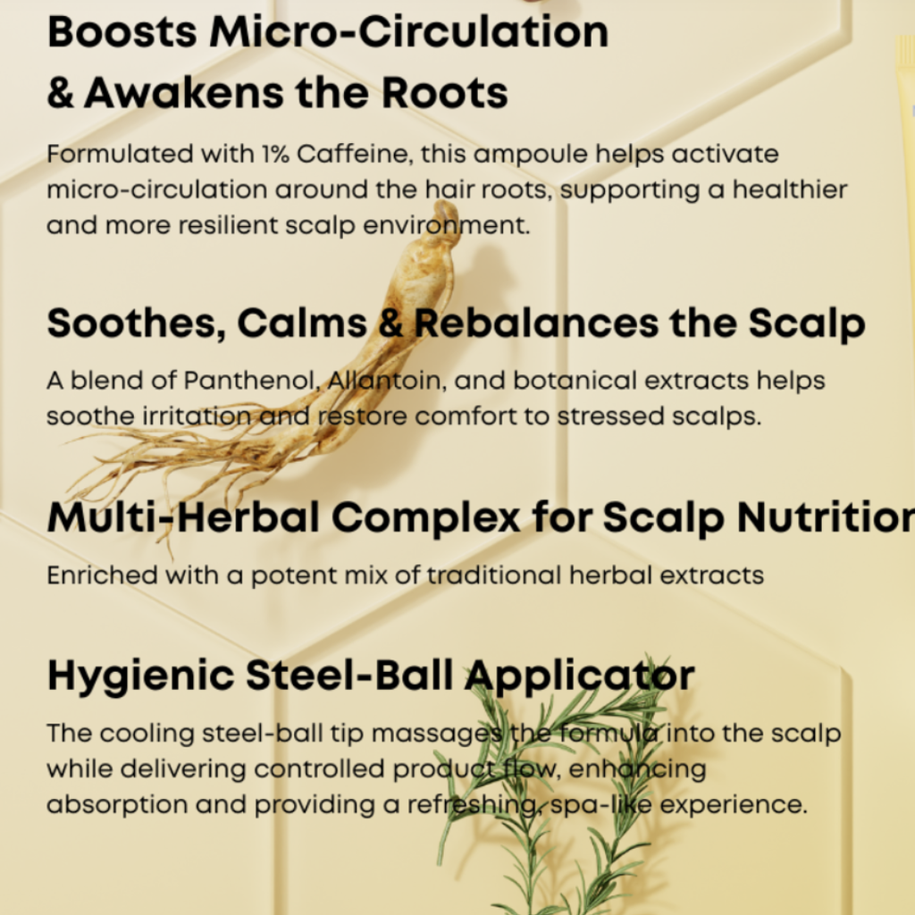 Root-Biome™ Caffeine Scalp Ampoule 20ml