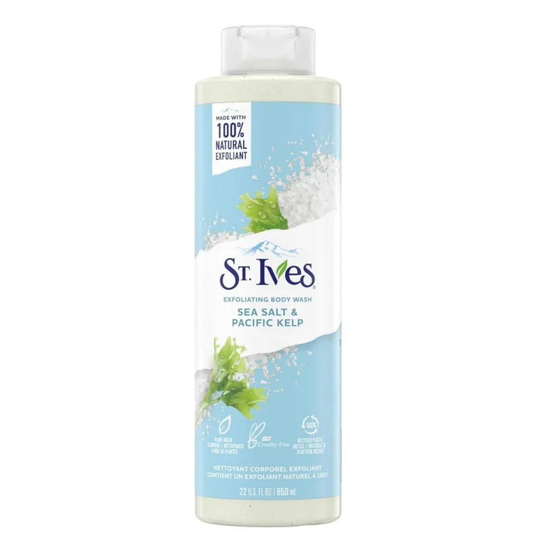 ST.Ives Exfoliating Body Wash Sea Salt & Pacific Kelp 650 ml
