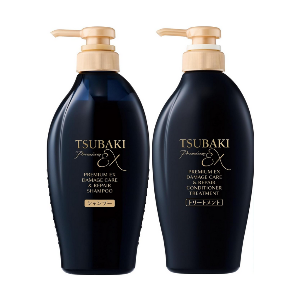 Shiseido Tsubaki Premium EX Damage Care & Repair Shampoo & Conditioner Set 2x400ml