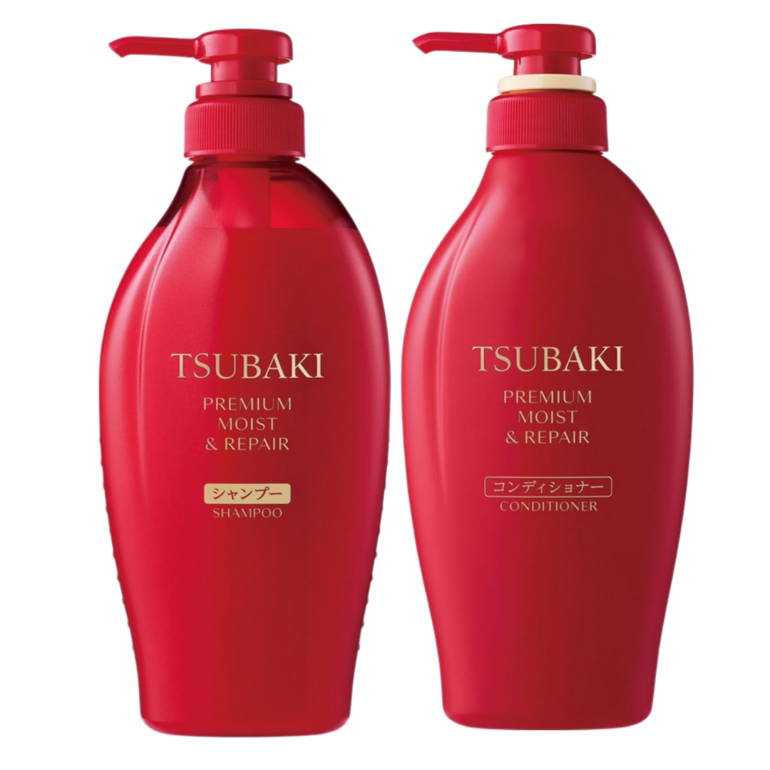 Shiseido Tsubaki Premium Moist & Repair Shampoo & Conditioner Set 2x450ml