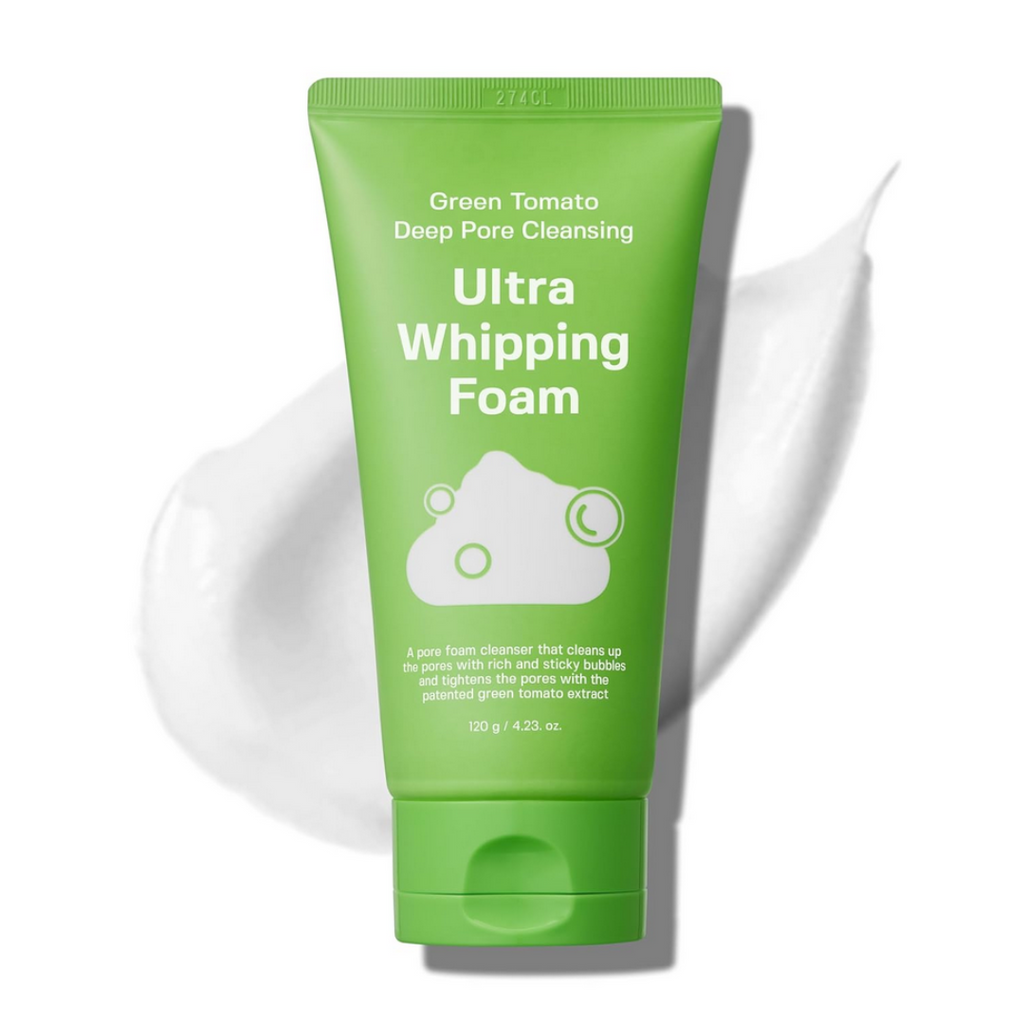Sungboon Editor Green Tomato Deep Pore Cleansing Ultra Whipping Foam 120g