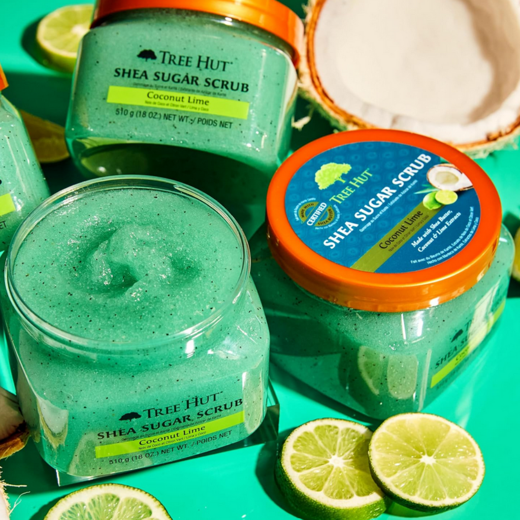 Tree Hut Shea Sugar Body Scrub Coconut Lime 510g
