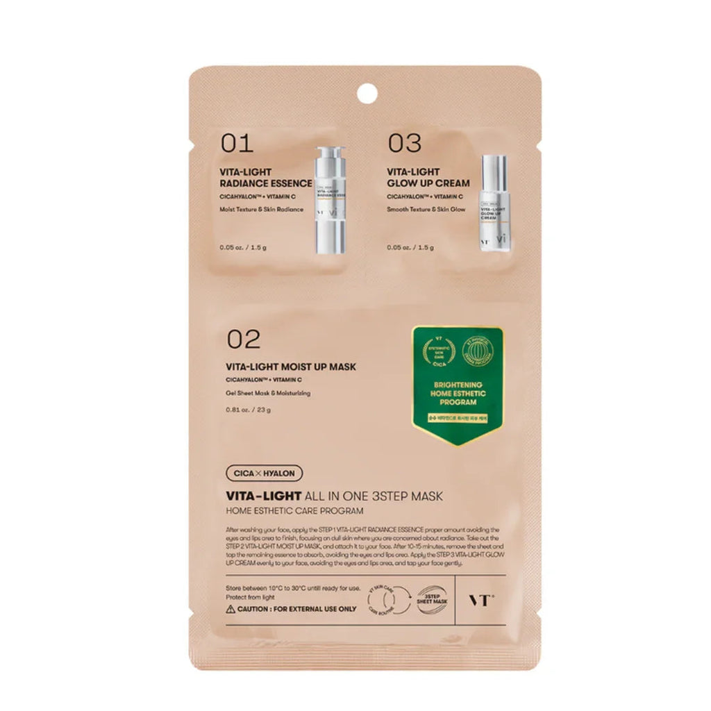 VT Vita-Light All In One 3step Mask 1 Mask