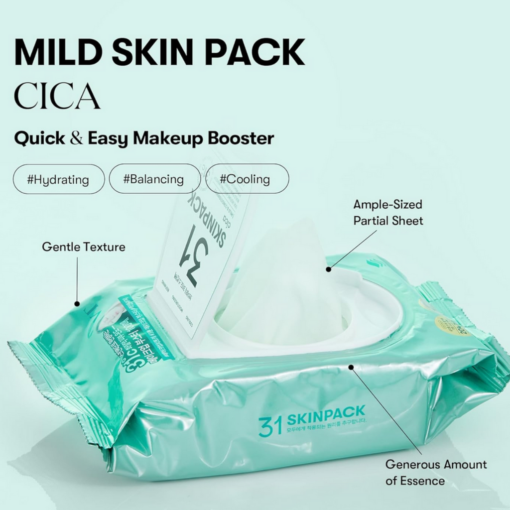 VT Cosmetics Mild 31 Skin Pack 100 sheets