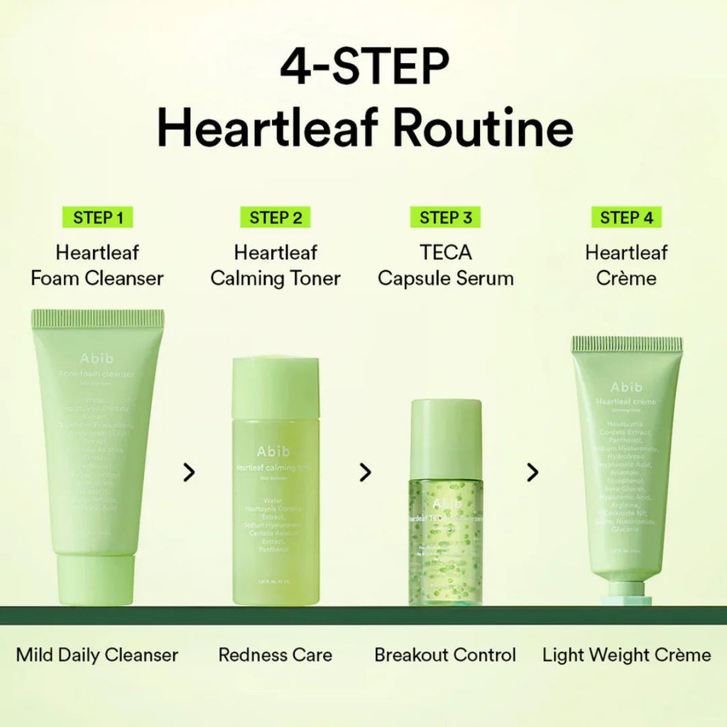 AbibAbib Heartleaf Calming Trial KitMood Arabia8800280690005