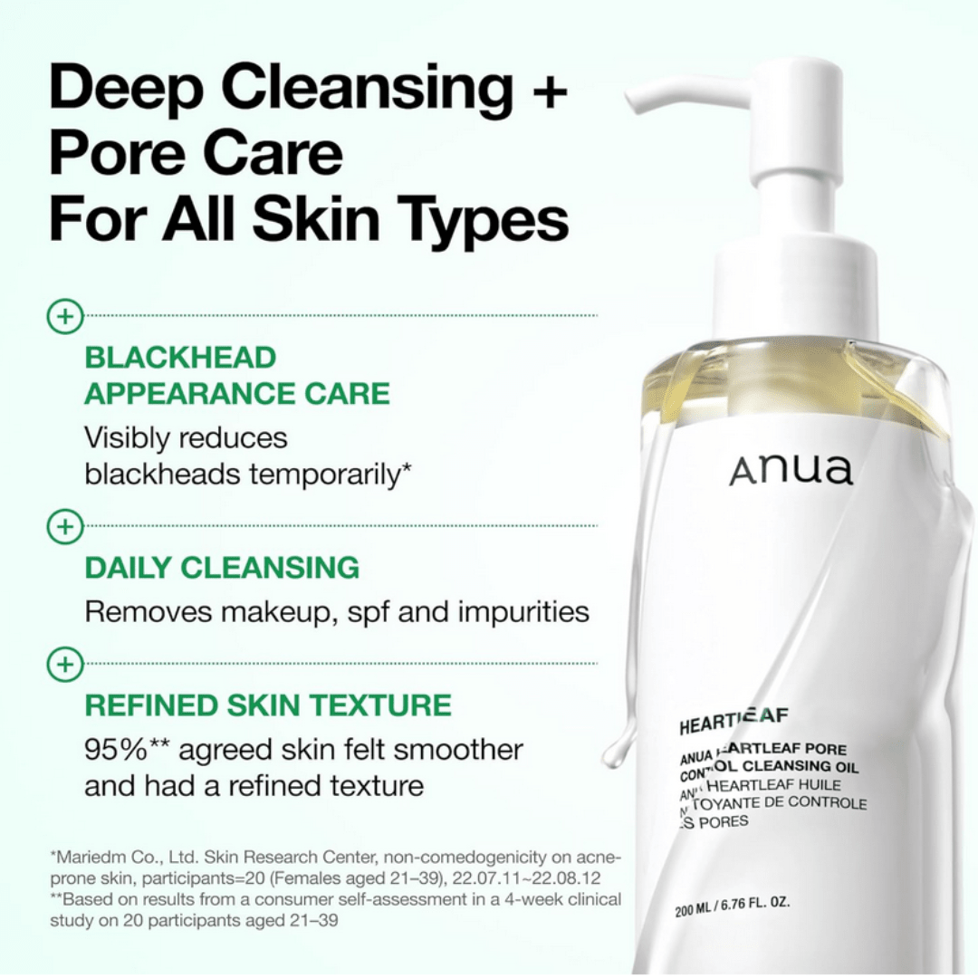 ANUAANUA Heartleaf Pore Control Cleansing Oil 200mlMood Arabia8809640732829
