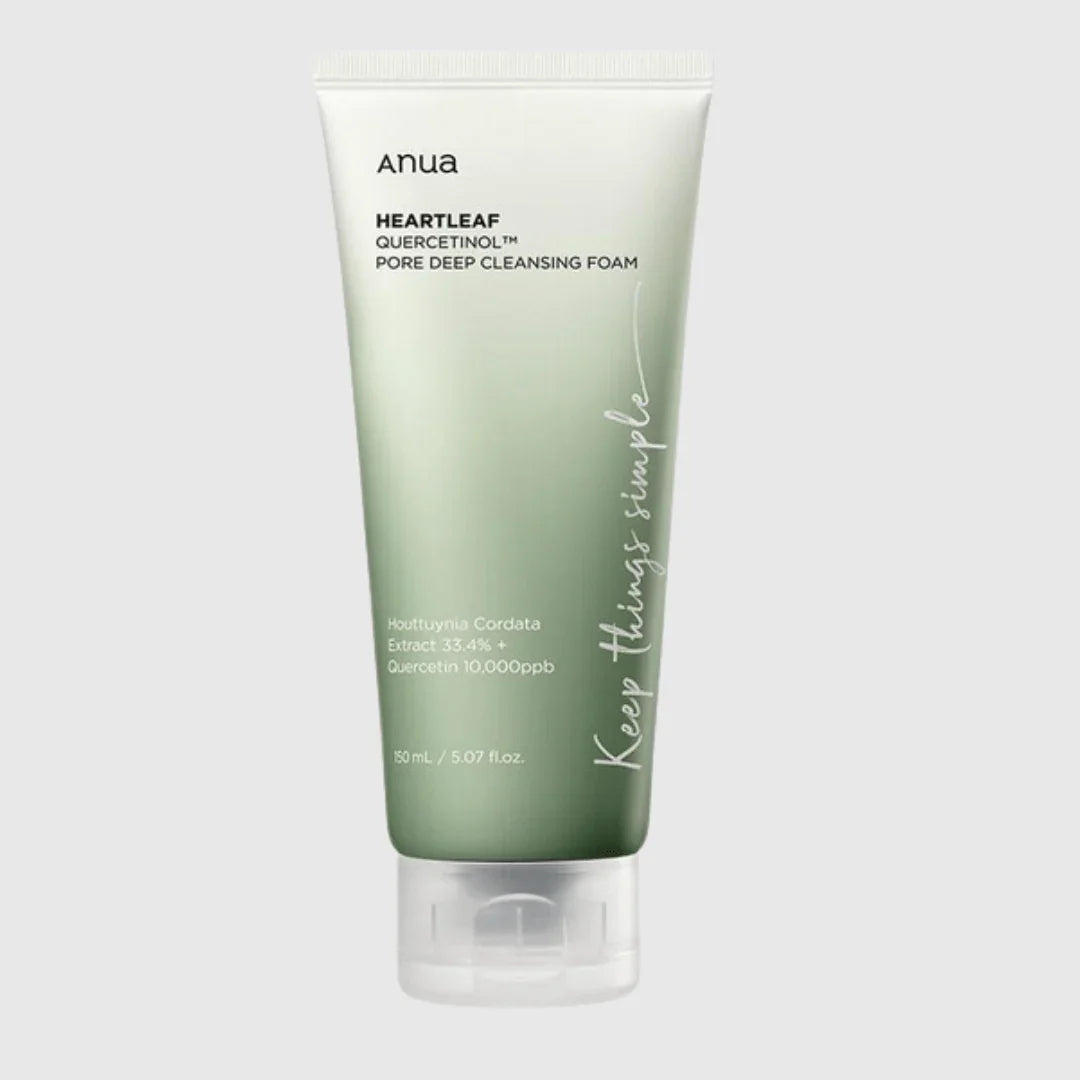ANUAAnua Heartleaf Quercetinol Pore Deep Cleansing Foam 150mlMood Arabia8809640734427