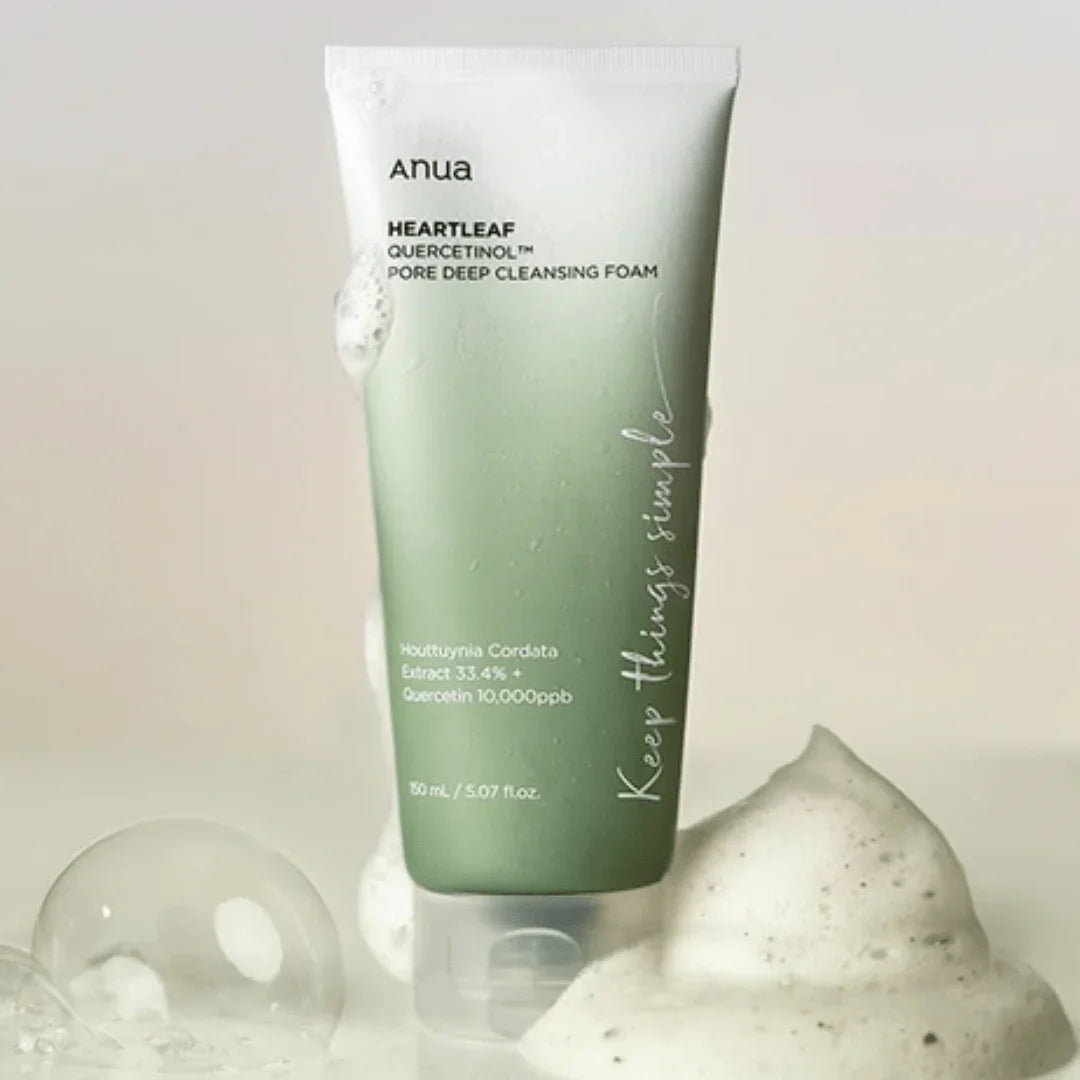 ANUAAnua Heartleaf Quercetinol Pore Deep Cleansing Foam 150mlMood Arabia8809640734427