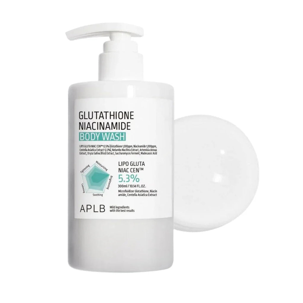 APLBAPLB Glutathione Niacinamide Body wash 300mlMood Arabia8809874682730