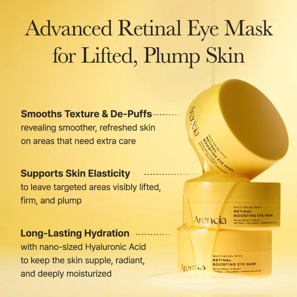 ArenciaRetinal Boosting Eye Mask Patch Retinal & Peptides 60 PachesMood Arabia