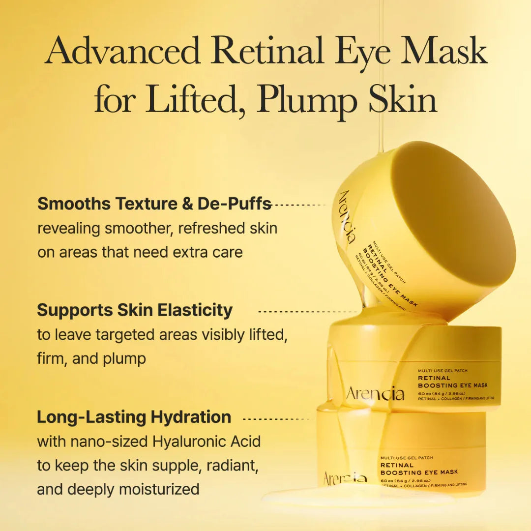 ArenciaRetinal Boosting Eye Mask Patch Retinal & Peptides 60 PachesMood Arabia