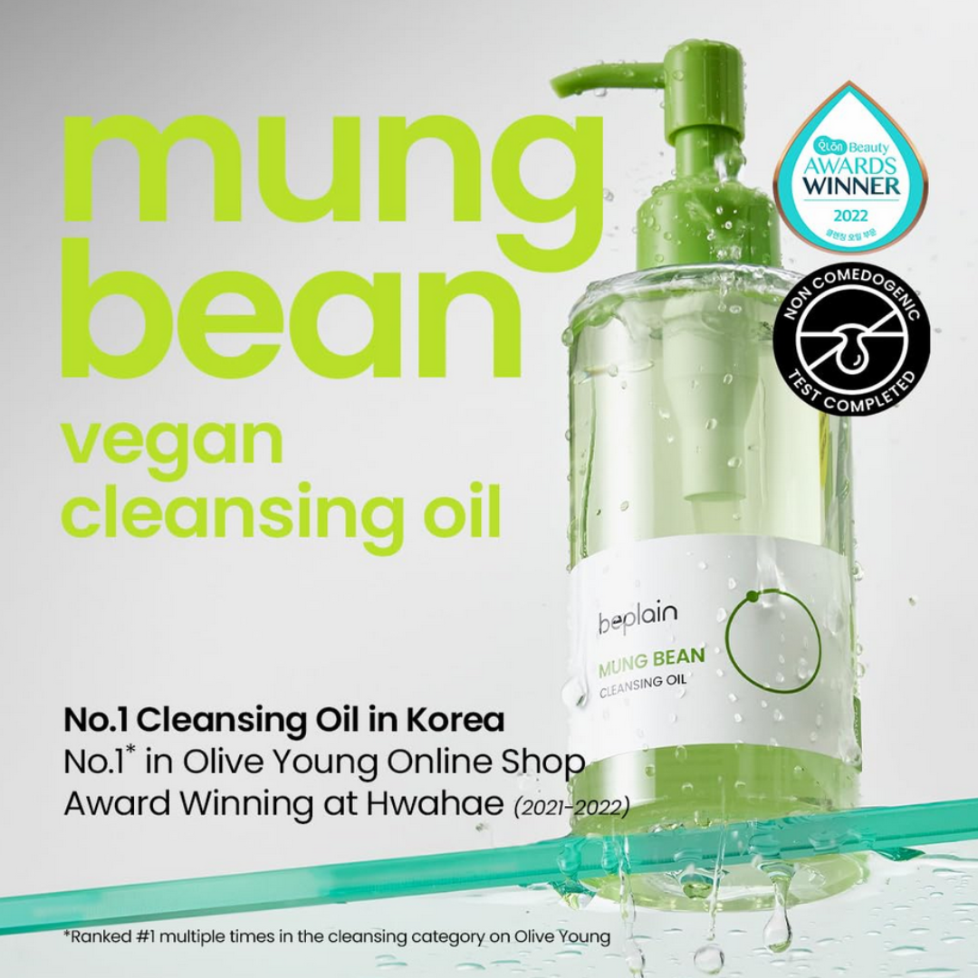 beplain Mung Bean Cleansing Oil Jumbo 200ml