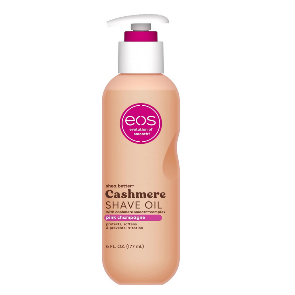 Eos Cashmere Shave Oil Pink Champagne 177ml