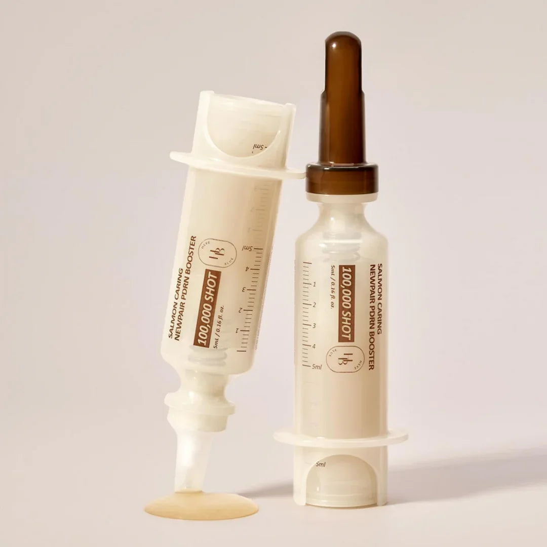 HEVEBLUEHEVEBLUE Salmon Caring Centella New Pair PDRN Booster 100,000 Shot Essence 1 pcMood Arabia