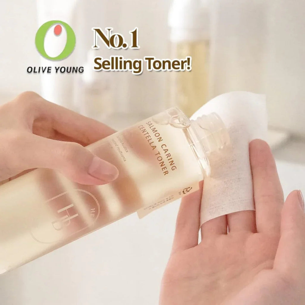 HEVEBLUEHEVEBLUE Salmon Caring Centella Toner 200mlMood Arabia