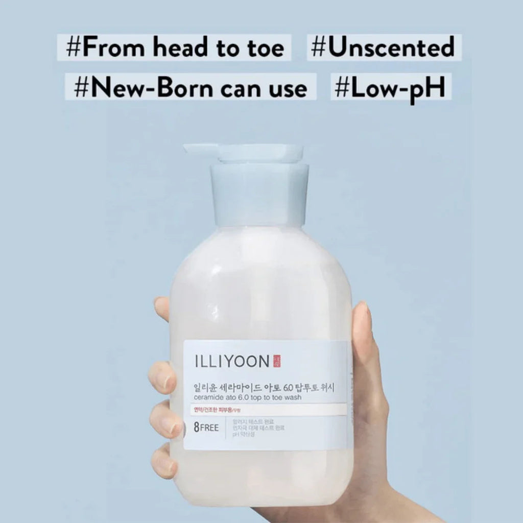 ILLIYOONILLIYOON Ceramide Ato 6.0 Top To Toe Wash for Mom & Kids 500mlMood Arabia8809585080900