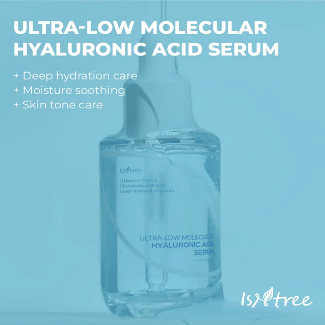 IsntreeISNTREE Ultra-low Molecular Hyaluronic acid Serum 50mlMood ArabiaIherb