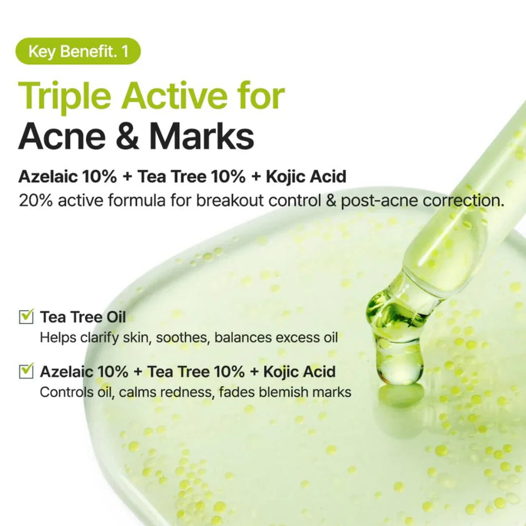 Purito SEOULPurito SEOUL Azelaic Acid 10 Kojic Tea Tree Serum 30mlMood Arabia